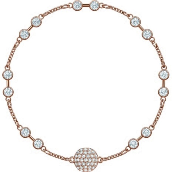 Swarovski Jewelry - Swarovski Rose gold plated Bracelet almost new